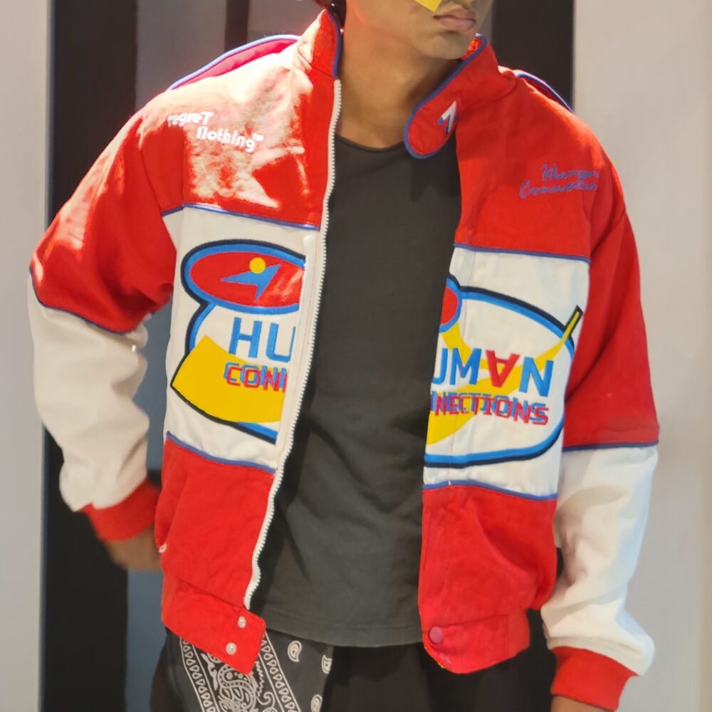 Retro Red Racing Jacket